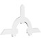 Ekena Millwork Ericson Architectural Grade PVC Gable Bracket, 72"W x 36"H x 2"D x 6"F, 12/12 Pitch GBP072X36X0206ERI00 - alternate 1